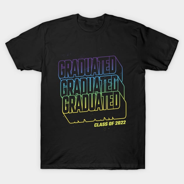 Senior 2022 Class of 2022 Graduate Graduation T-Shirt by tobzz